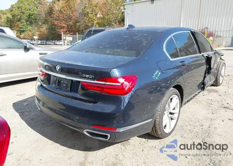 2017 BMW Alpina B7 xDrive z USA, uszkodzony, nr VIN WBA7F2C34HG422917